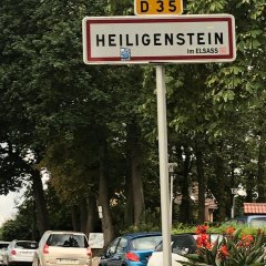 Geschafft: 17.55 Uhr Ankunft im Zielort Col de Heiligenstein 

