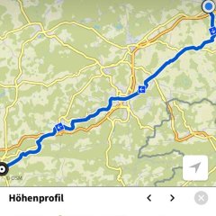 
heute: 94,4 km, 530 hm
Die Gruppe fährt lange direkt am Rhein-Rhone-Kanal entlang
.