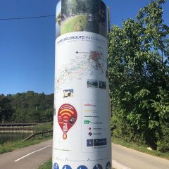Lange waren die Radler auf der Eurovelo Route 6 unterwegs.

