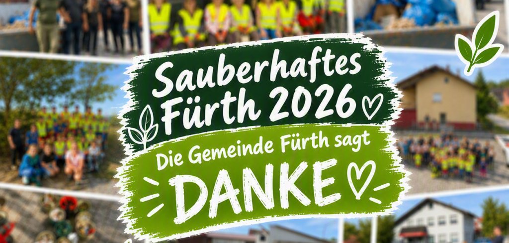 Dankeschön Sauberhaftes Fürth 2026