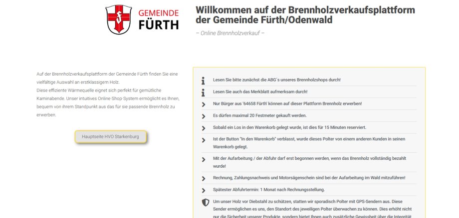 Flyer Brennholzverkauf