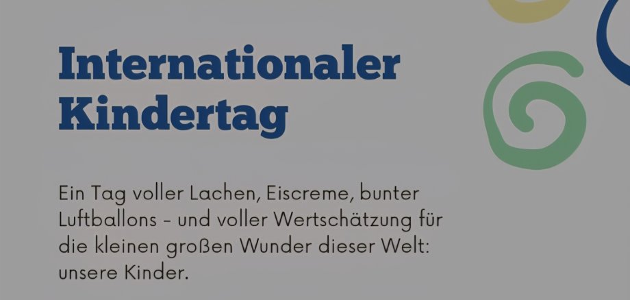 Internationaler Kindertag in der Kita Regenbogen