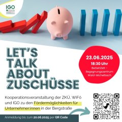 ZKÜ "Let's talk about Zuschüsse" 23.06.2025 | Beitrag - 1