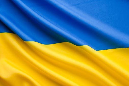 Ukraine-Flagge