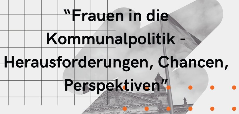 Politik-Deckblatt in geometrischem Stil in Beige Orange Schwarz