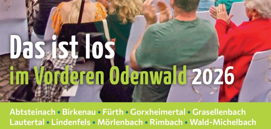 Cover Programmheft Veranstaltungen Vorderer Odenwald