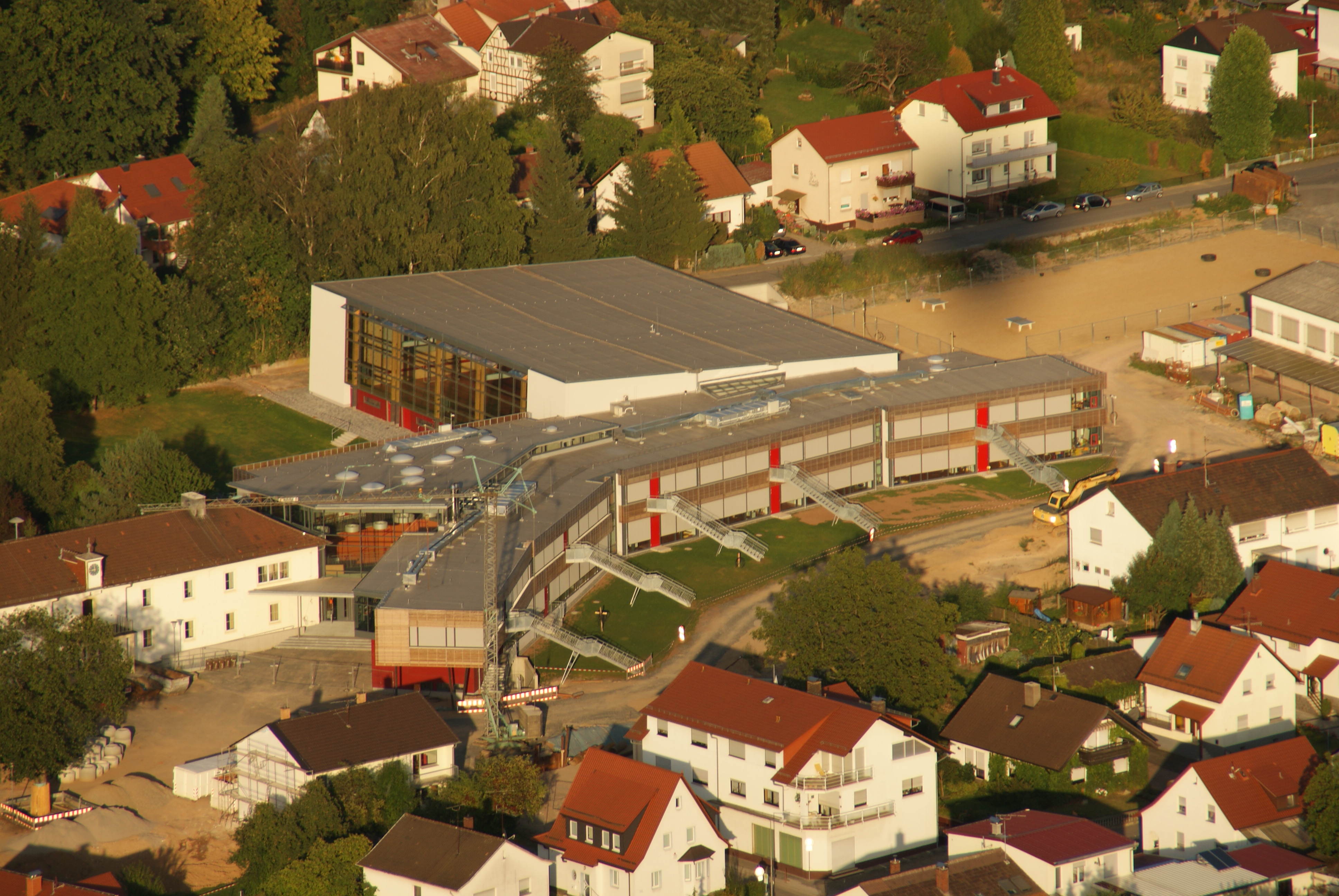 Luftaufnahme  Müller-Guttenbrunn-Schule